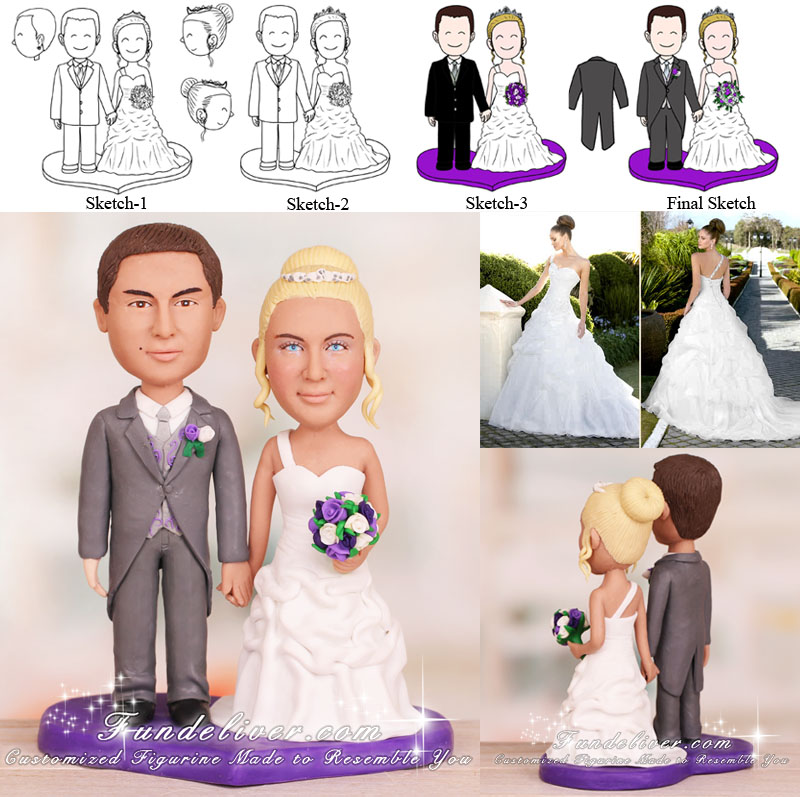 Traditional Wedding Cake Toppers